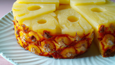 Gâteau à l'ananas simple