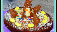 Gâteau moelleux chocolat/carambar