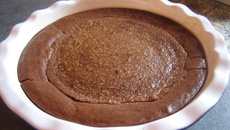 Fondant au chocolat et aux marrons selon mamie