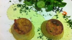 Moelleux de courgettes au cœur coulant