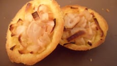 Tartelette Raifort échalotes