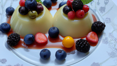 Pannacotta aux 2 fruits