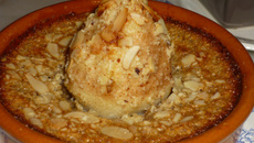 Poires rôties à la crème d'amande