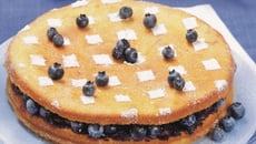 Gâteau au yaourt à la confiture de myrtilles express  (version détaillée)