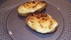 Pommes de terre au four et Cottage Cheese