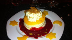 Millefeuille mangue-coco