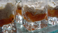Verrines de sardine et sa compotée de tomates
