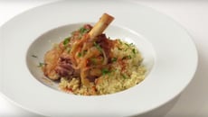 Souris d'agneau confites aux épices