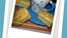 Financiers aux amandes et aux pistaches...