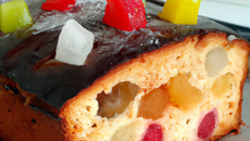Cake aux fruits confits facile et rapide