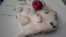 Tiramisu framboises et cranberries