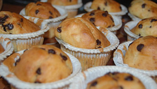 Muffin chocolat orange