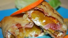 Feuilletés au potimarron et chèvre en pâte filo