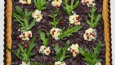 Tarte au confit d'oignons et au Roquefort Papillon