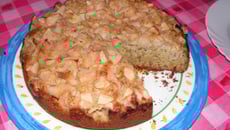 Gâteau aux pommes et aux graines de pavot