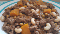 Émincé de bœuf aux cacahuètes