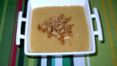 Soupe de lentilles corail