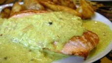 Pavés de saumon au curry