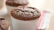 Petits fondants au chocolat individuels