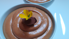 Mousse au chocolat à la crème de marron
