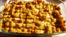 Galette de pommes de terre aux topinambours et au thym