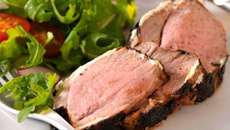 Gigot d'agneau mariné aux herbes et au Philadelphia