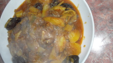 Tajine poulet pruneau