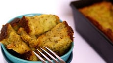 Cake-fondant courgette et chèvre aux saveurs du monde