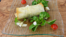 Nems de sardines aux pommes vertes