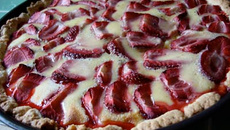 Quiche aux fraises