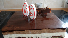 Trianon vanille chocolat - "Le gâteau Paulette"