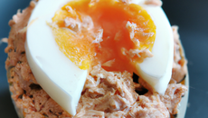 Œuf cocote au thon