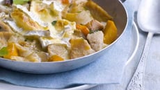 Gratin de tripes au camembert et calvados