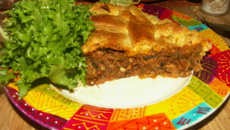 Tourte aux fanes de radis