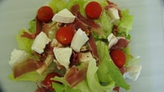 Salade composée du soleil