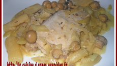 Rôti de porc aux salsifis en cocotte