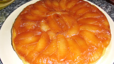 Tarte tatin caramélisée relevée à la cannelle