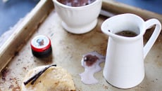 Crumpets au rhum Negrita et sirop de vanille