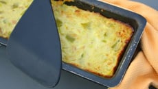 Flan de courgettes au basilic