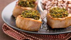 Filet mignon de porc et son duo d'épices et Coriandre