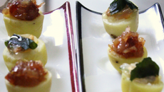 Bouchées de Princesse Amandine ® au chutney de fenouil