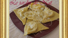 Raviolis au roquefort rapides