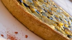 Tarte d'orient aux légumes et à la crème balsamique