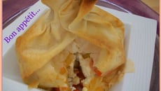 Aumônière de légumes et feta