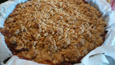 Crumble/Charlotte Pommes poires
