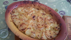 Gratin de pommes de terre dauphinois d'Adrien