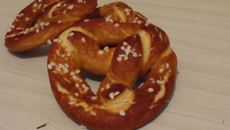 Bretzel à la fleur de sel