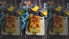 Carrot cake salé au chorizo