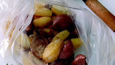 Papillotes de Princesse Amandine aux échalotes