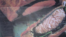 Feuilleté de saumon en habits vert